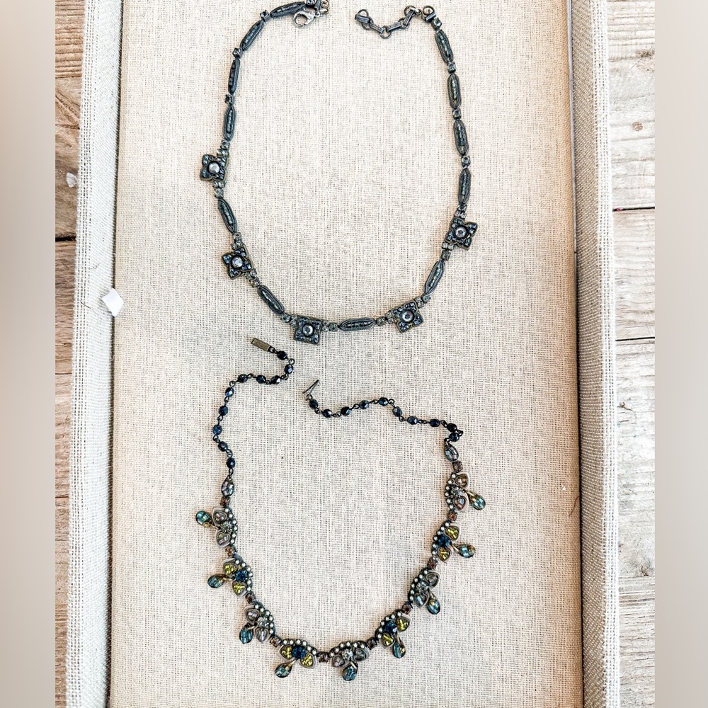 Bundle of 2 True Vintage 90s Necklaces Jewelry Lot